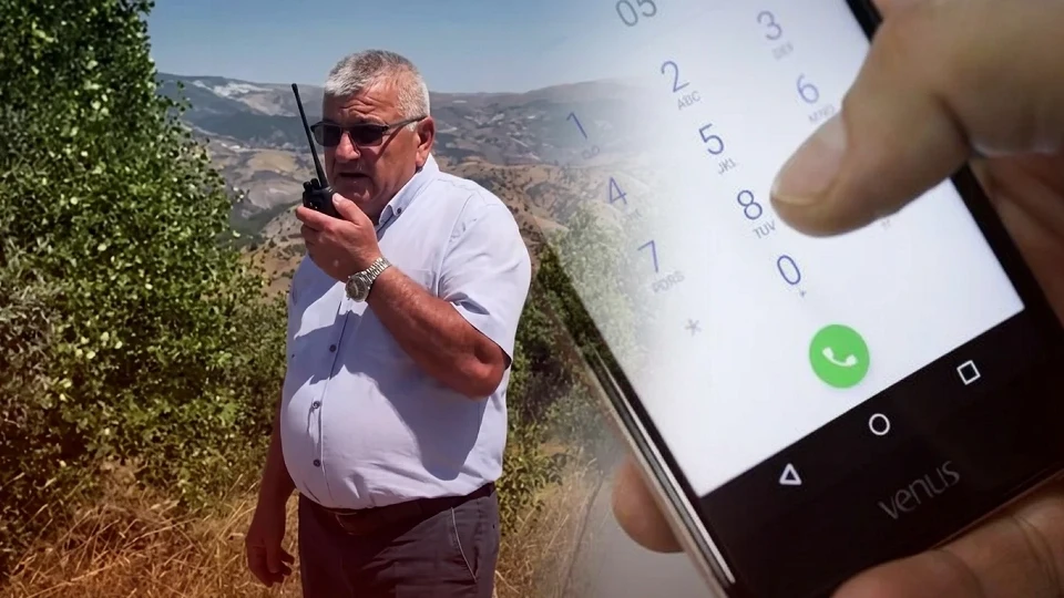GSM çekmeyince eski usule döndüler: Telefon yok, internet yok! Köylüler çareyi telsizde buldu