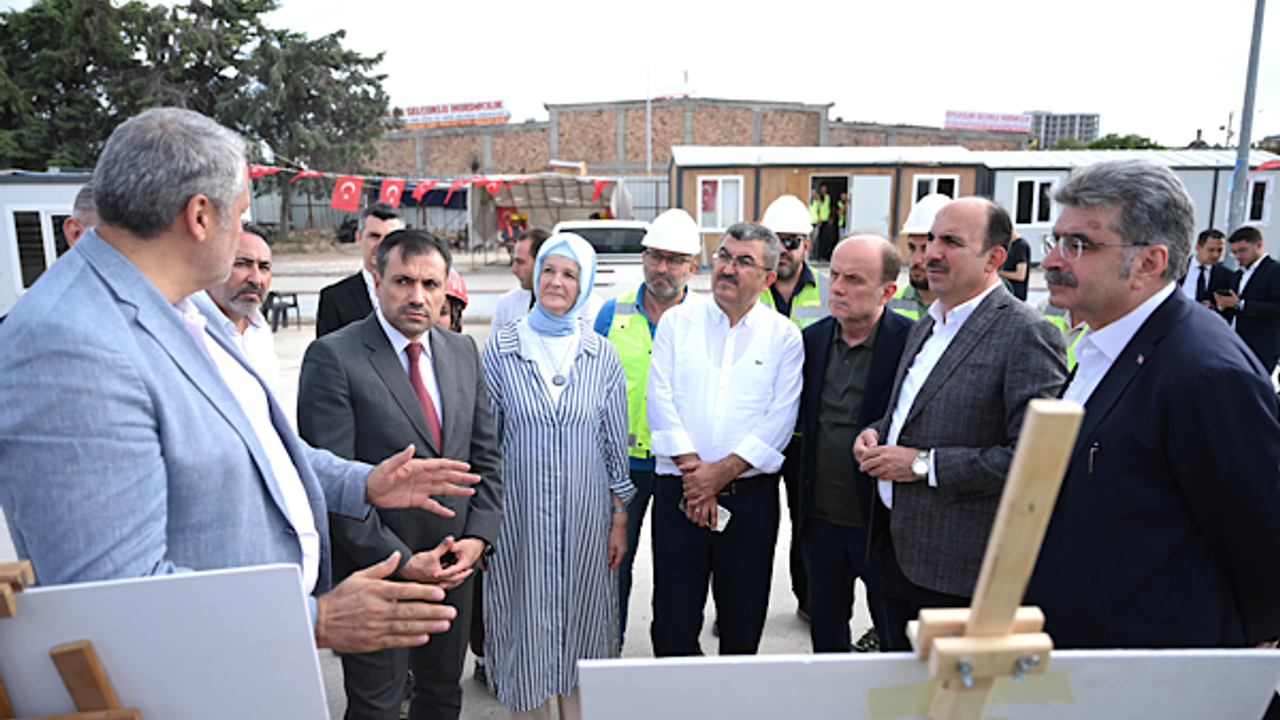 Konya’da iki raylı sistem projesinde çalışmalar incelendi